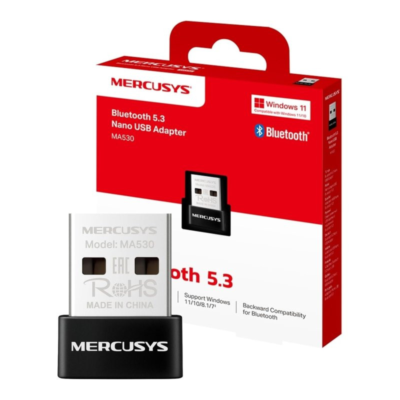Adaptador usb bluetooth 5.3 mercusys ma530