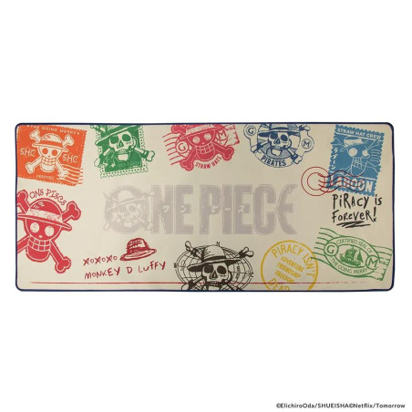 Alfombrilla de escritorio one piece netflix crónicas del sombrero de paja