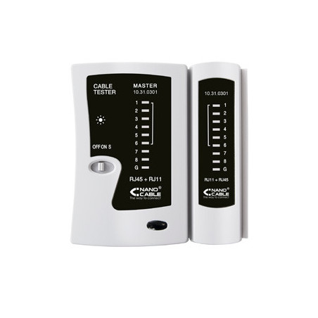 Tester cable nanocable rj45 rj12 rj11