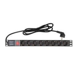 Regleta fonestar frp - 8 para rack 19 pulgadas