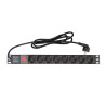 Regleta fonestar frp - 8 para rack 19 pulgadas