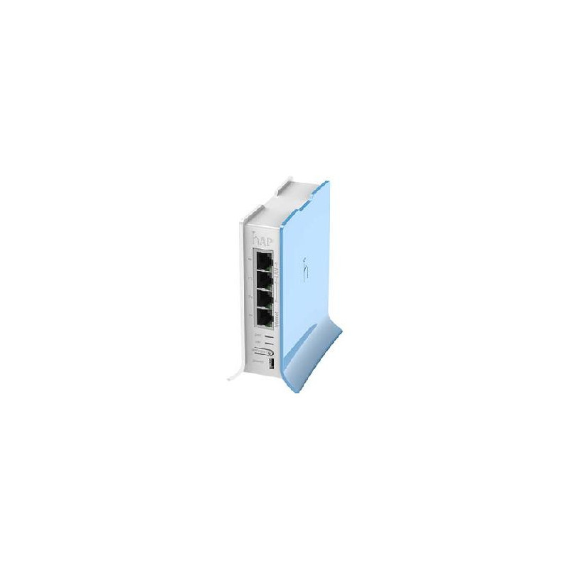 Mikrotik router board rb - 941 - 2nd - tc hap lite formato torre 650mhz cpu 32mb ram 4xlan 2.4ghz 802b - g - n 2x2 wirel