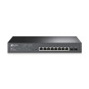 Switch 8 puertos 10 - 100 - 1000 poe 150w +2 sfp gestion l2+ tp - link