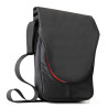 Bandolera o mochila poliester hasta 14 pulgadas negra