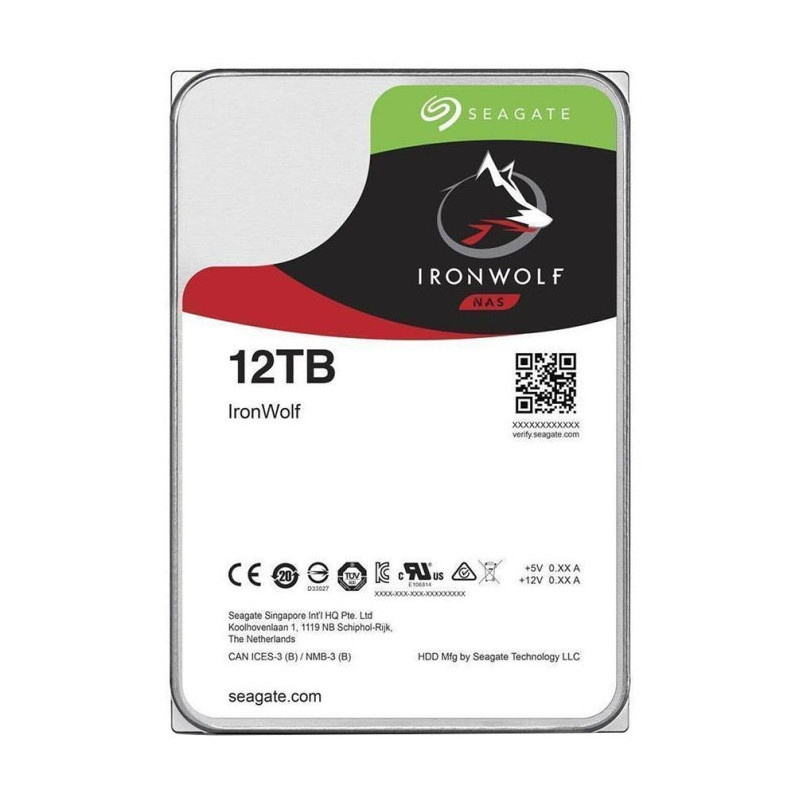 Nas hdd ironwolf 3.5 pulgadas 12 tb seríal ata iii