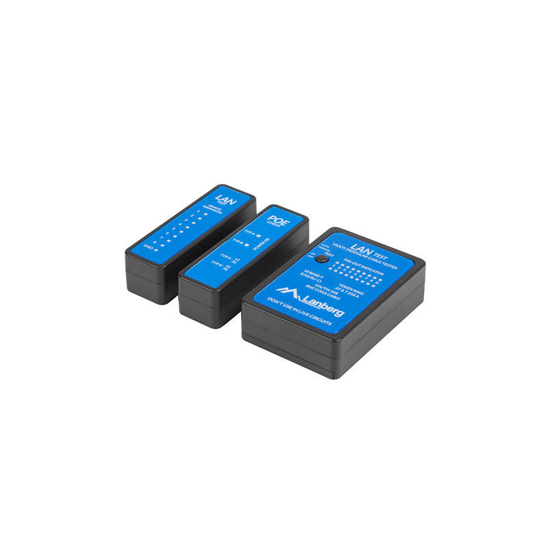 Tester poe lanberg cable rj45 rj12 rj11 coaxial