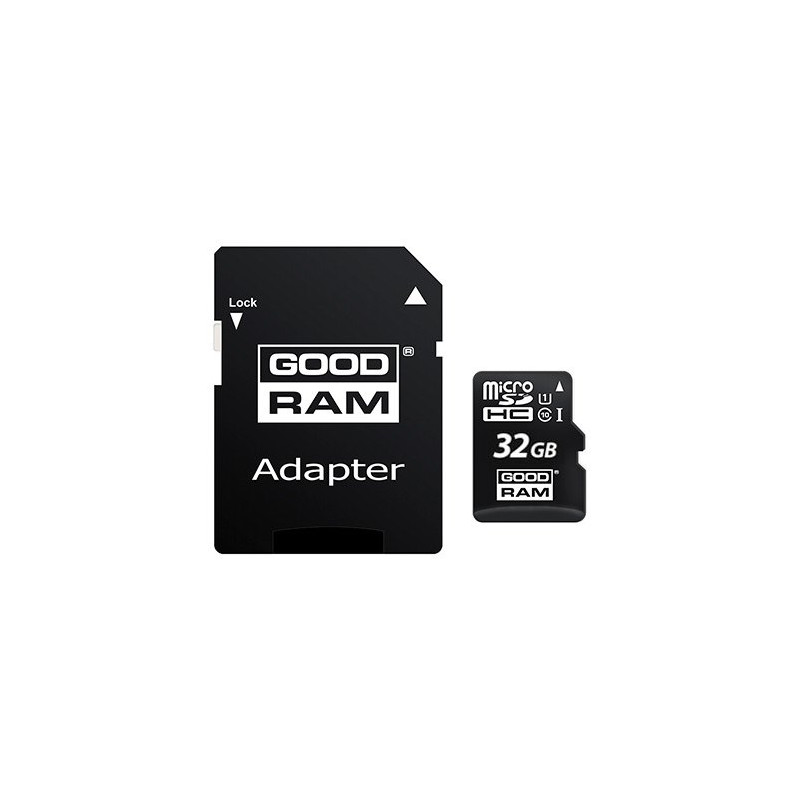 Goodram micro sd mem 32gb  m1aa cl10 uhs - i+adapt