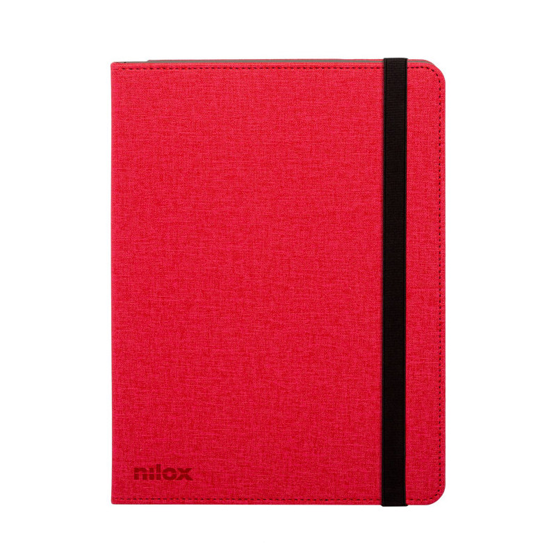 Funda nilox con teclado para tablet 10.5 pulgadas usb rojo