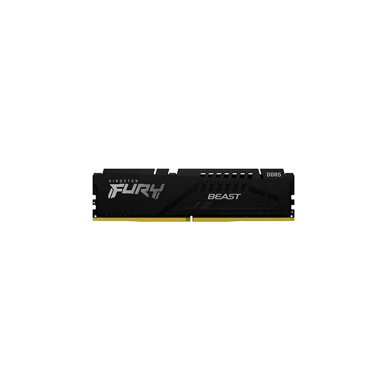 Memoria ram ddr5 8gb kingston - 5600mhz - pc5 44800 - fury beast - cl 40 - 1.25v