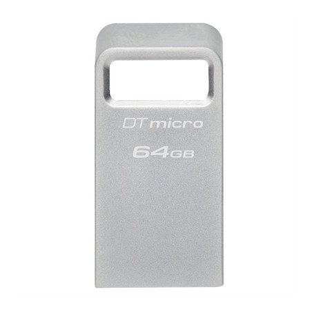 Memoria usb 3.2 kingston 64gb datatraveler dtmc3g2 metal
