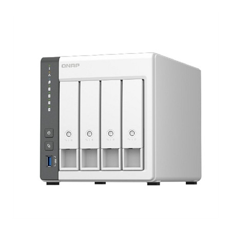 Servidor nas qnap ts - 433 - 4g nas 4xhdd - bay 1x2.5gbe+1xgbe