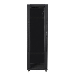Armario lanberg rack 19 pulgadas 42u 600x600 flat pack black negro