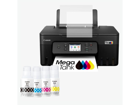 Multifuncion canon pixma g3590 megatank inyeccion color a4 -  11ipm -  tactil -  wifi -  duplex impresion