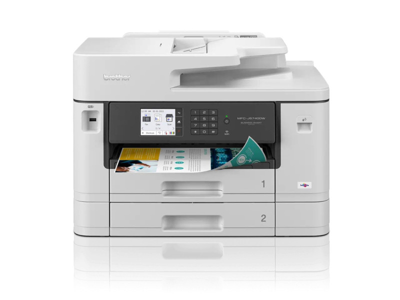 Multifunción inyección brother mfcj5740dw color wifi dúplex a3 fax