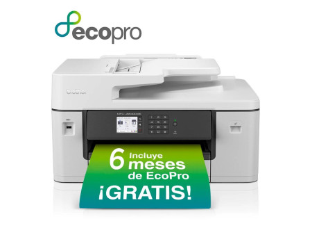 Multifuncion brother inyeccion color mfcj6540dwe fax -  a3 -  28ppm -  256mb -  usb -  red -  wifi -  wifi direct -  dup