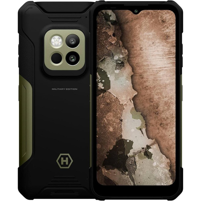Movil hammer construction 2 5g 6 - 128gb verde