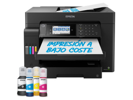 Multifuncion epson inyeccion ecotank et - 16605 color a3 red -  wifi -  duplex impresion