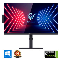 Ordenador pc all in one aio phoenix unity 1030g 24 pulgadas fhd - intel i3 10105 nvidia gt 1030 - 8gb ddr4 crucial - 480