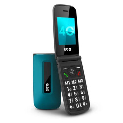 Telefono movil spc titan 4g blue 2.4 pulgadas -  radio fm -  bt -  0.08mpx -  usb tipo c