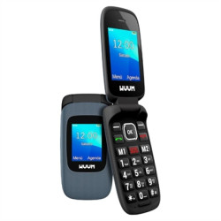 Telefono movil spc wuum  2335n negro - 2.4 pulgadas - dual sim - micro sd - radio fm - bt