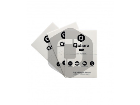 Laminas de proteccion frontales qcharx hidrogel hd qx1 10 unidades