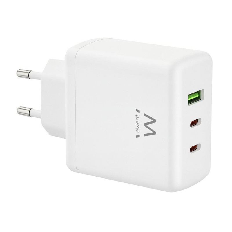 Cargador ewent ew1333 95w 2x usb tipo c - usb tipo a