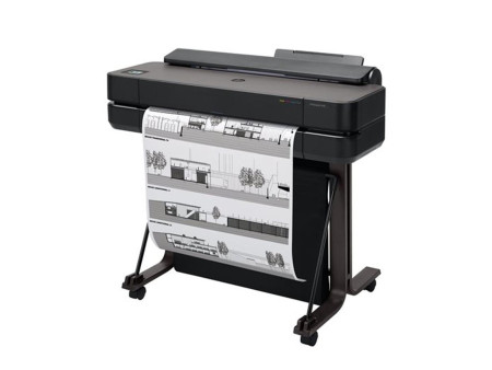 Plotter hp designjet t650 a1 24 pulgadas red -  wifi -  cortadora horizontal automatica