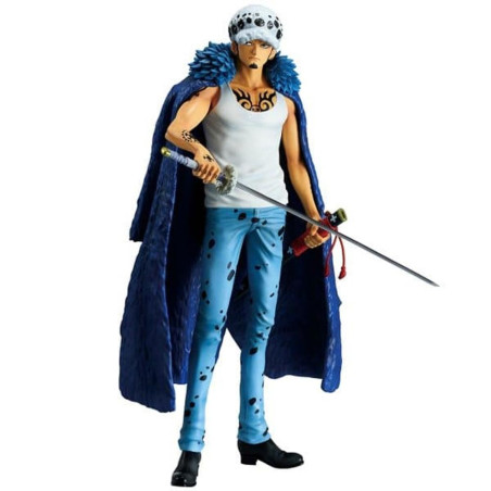 Figura ichibansho one piece masterlise trafalgar law (the unbreakable law) 25cm