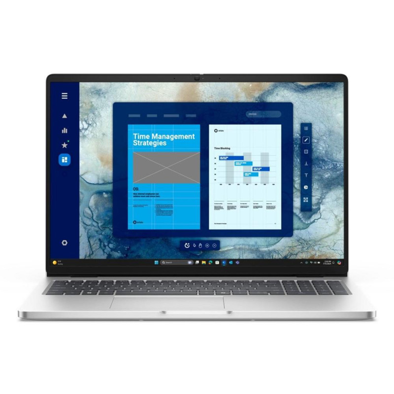 Portatil dell pro 16 pc16250 u7 - 255u -  32gb -  ssd 1tb -  16 pulgadas fhd+ -  w11p