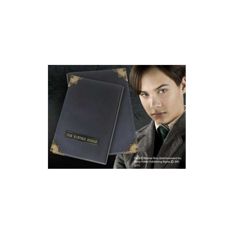 Replica the noble collection harry potter diario de tom riddle  pulgadasvoldemort pulgadas