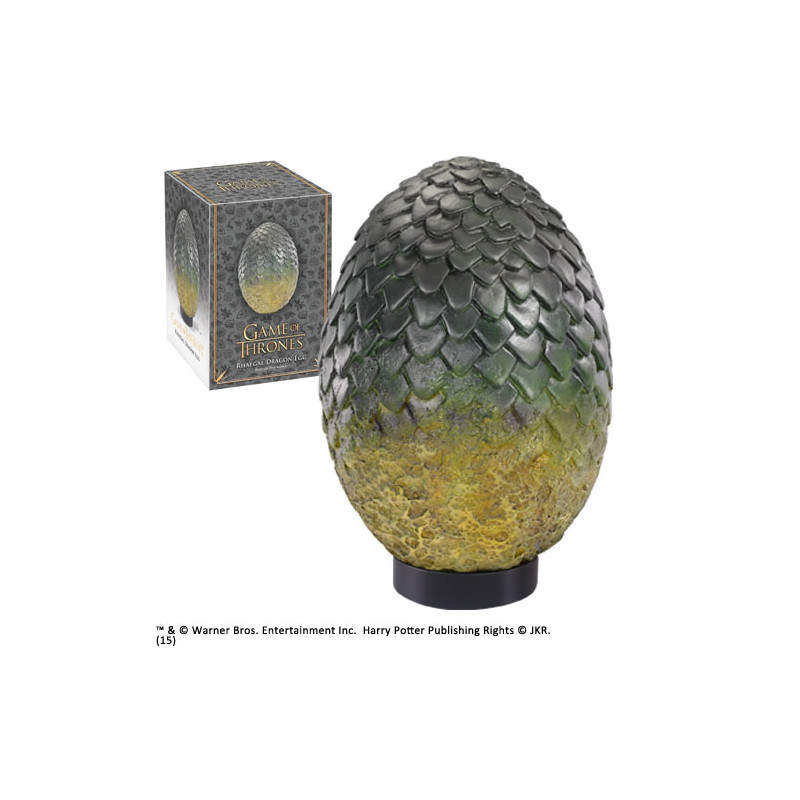 Réplica the noble collection juego de tronos huevo de dragon rhaegal 20.32 cm