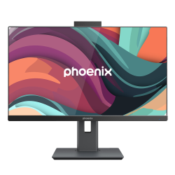 Ordenador pc all in one aio phoenix unity 23.8 pulgadas fhd ajustable altura y rotativo - web cam -  intel i5 14400 - 16