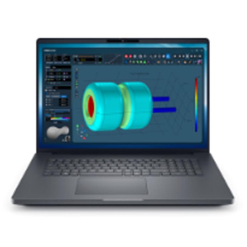 Portatil dell pro max 18 plus u7 - 265hx -  32gb -  ssd 1tb -  rtx pro 2000 8gb -  18 pulgadas qhd+ -  w11p