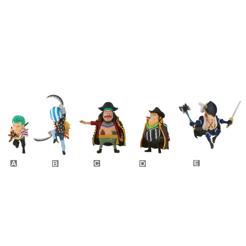 Figura banpresto one piece world collectable figure sabaody island the worst generation 2