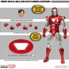 Figura mezco toyz marvel one:12 collective iron man silver centurion edition 16cm