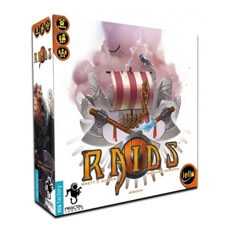 Juego de mesa raids vikingos pegi 10