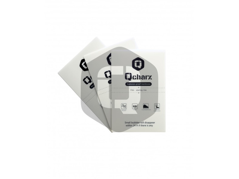 Laminas de proteccion frontales qcharx hidrogel resistencia qx qx1 10 unidades