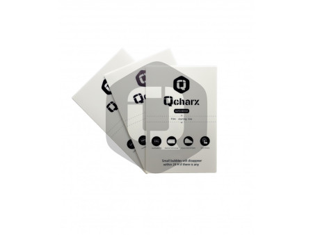 Laminas de proteccion frontales qcharx hidrogel autoreparación qx1 lite 25 unidades