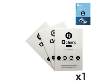 Laminas de proteccion frontales qcharx hidrogel autoreparación qx1 1 unidad