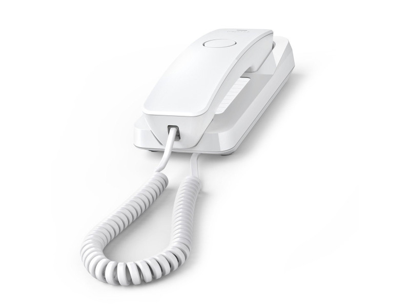 Telefono fijo gigaset desk 200 blanco - cable