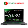 Portatil gigabyte aero  x16 2wha3ptc65ah r9 - 370hx -  32gb -  ssd 1tb -  rtx 5070 8gb -  16 pulgadas -  w11h portugues