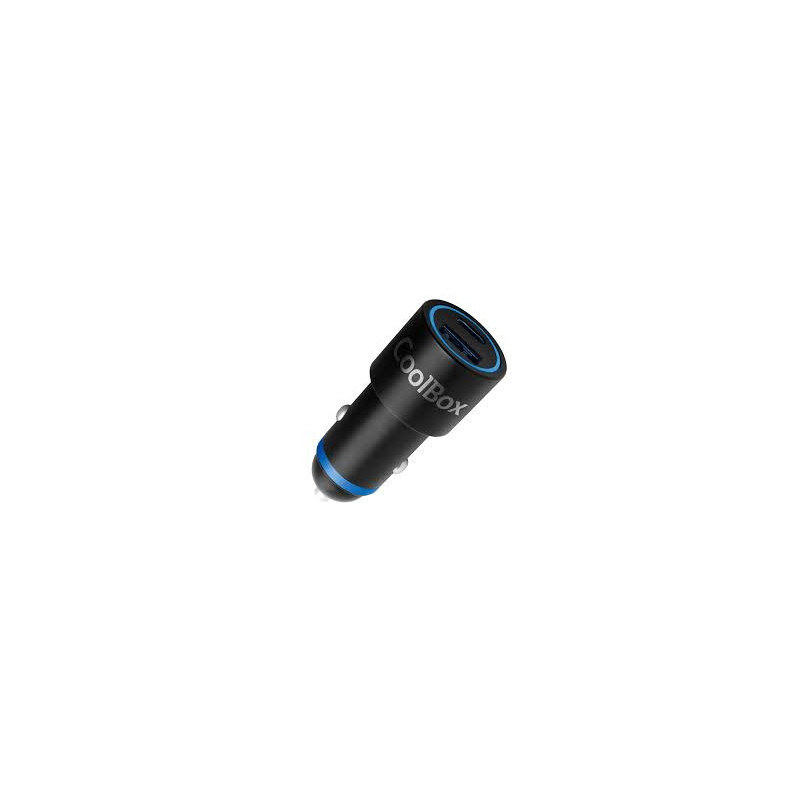 Cargador usb para coche coolbox 45w usb tipo a -  usb tipo c