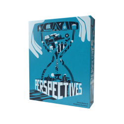 Juego de mesa perspectives azul
