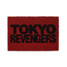 Felpudo 60x40 cm logo sobre rojo tokyo revengers
