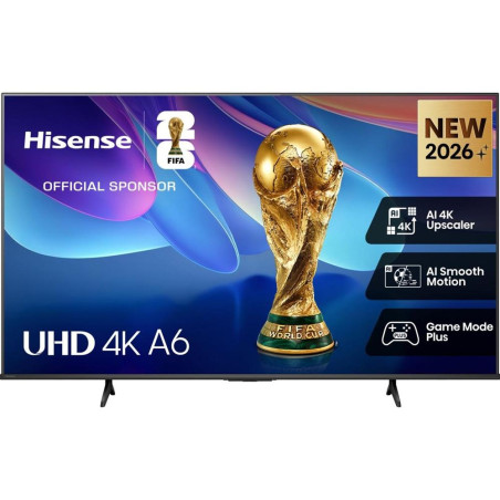 Tv hisense 50 pulgadas led 4k uhd -  50a6s -  smart tv