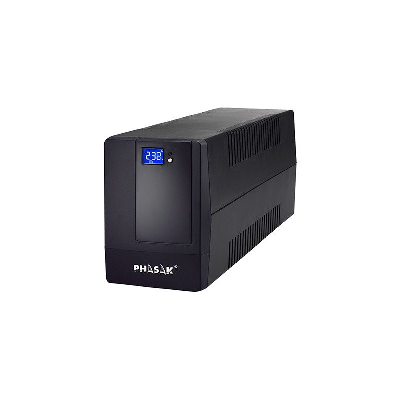 Sai ups phasak 2000va display lcd avr 4xschuko ph 9420 2kva