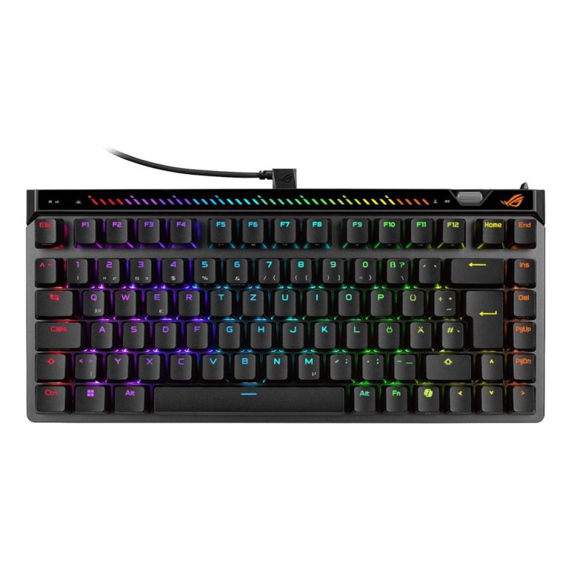 Teclado gaming asus rog falchion ace 75 he rgb negro