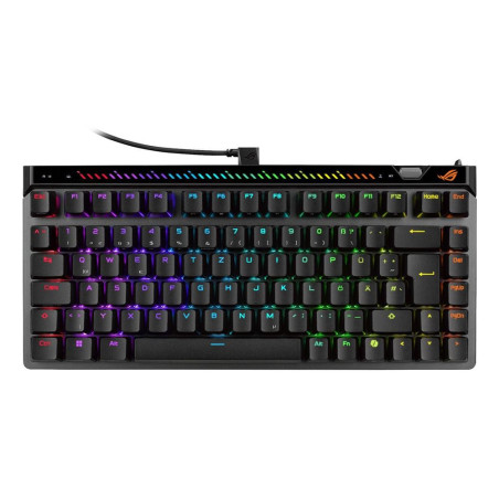 Teclado gaming asus rog falchion ace 75 he rgb negro