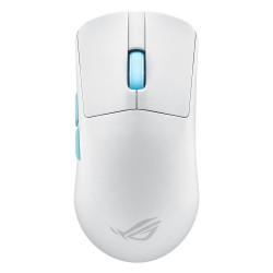 Raton inalambrico gaming asus rog harpe ace aim lab edition blanco