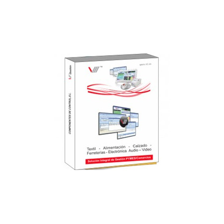 Software gestion v3+ tpv para comercios 10 usuarios licencia electro perpetua incluye 1 año matenimiento